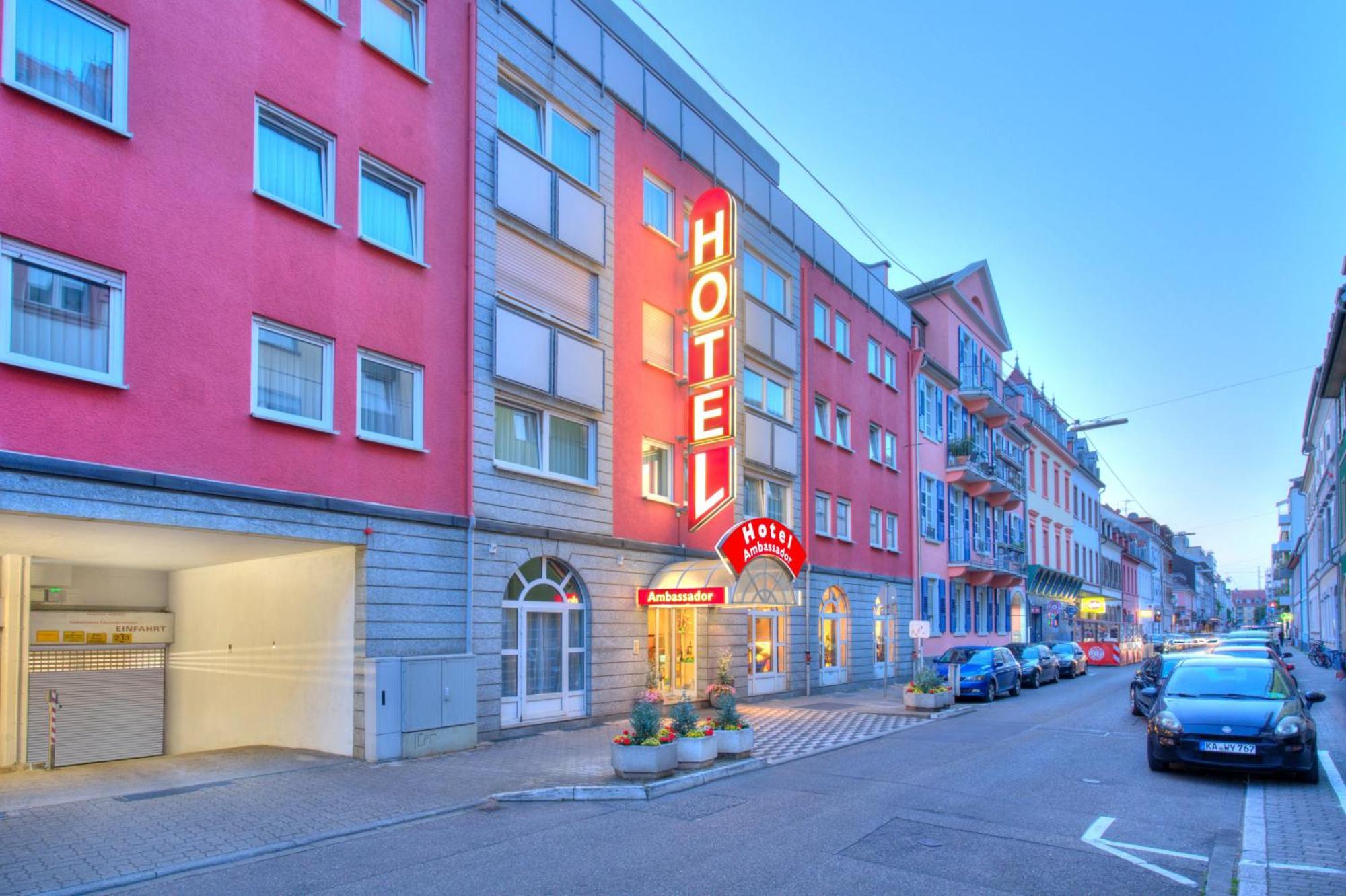 Ambassador Thecontinents Hotel Karlsruhe Exterior photo