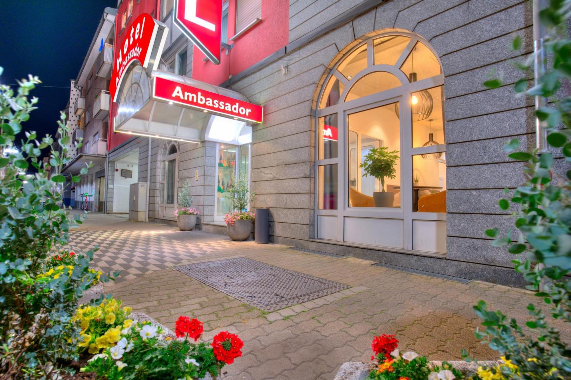 Ambassador Thecontinents Hotel Karlsruhe Exterior photo