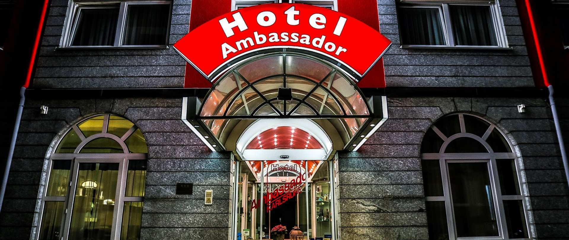 Ambassador Thecontinents Hotel Karlsruhe Exterior photo